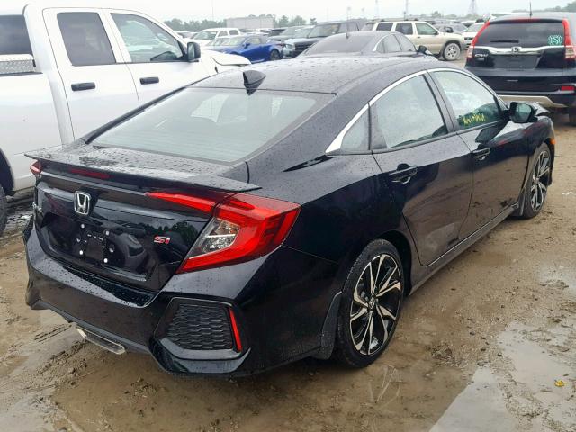 2HGFC1E57JH703315 - 2018 HONDA CIVIC SI BLACK photo 4