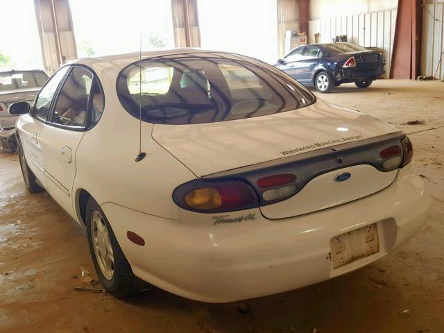 1FALP52U9VA172489 - 1997 FORD TAURUS GL WHITE photo 3