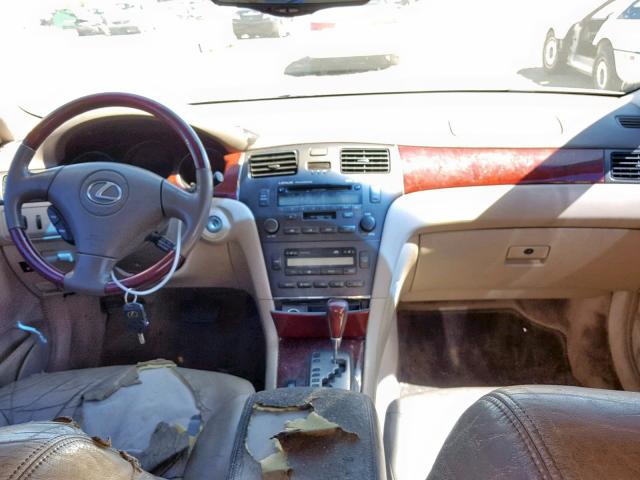 JTHBF30G930120856 - 2003 LEXUS ES 300 TAN photo 9