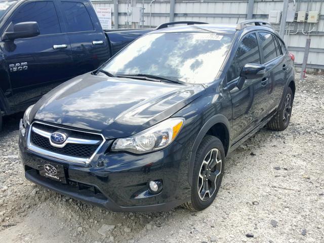 JF2GPAMC5F8327493 - 2015 SUBARU XV CROSSTR BLACK photo 2