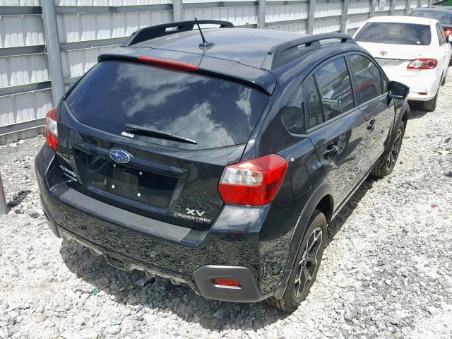 JF2GPAMC5F8327493 - 2015 SUBARU XV CROSSTR BLACK photo 4