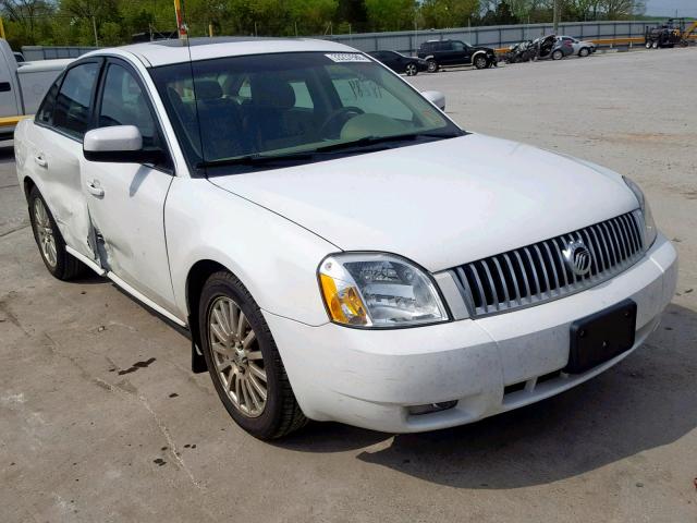 1MEFM42126G614817 - 2006 MERCURY MONTEGO PR WHITE photo 1