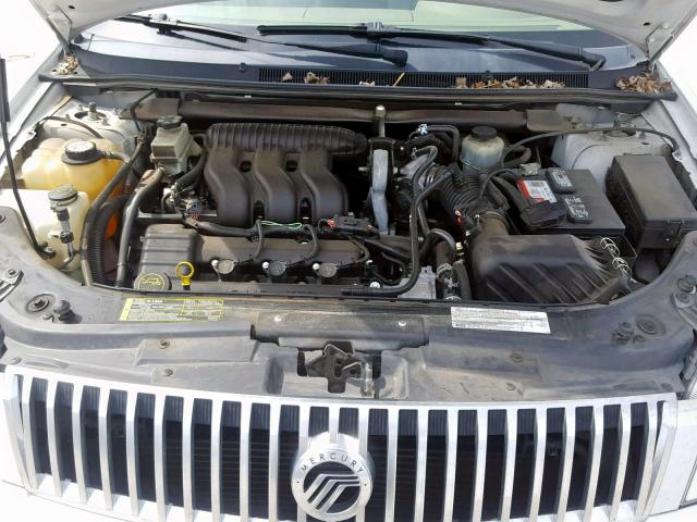 1MEFM42126G614817 - 2006 MERCURY MONTEGO PR WHITE photo 7