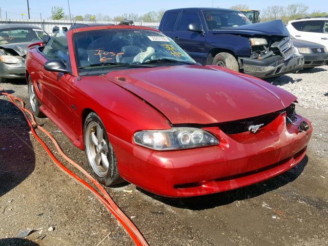 1FALP45X8TF216255 - 1996 FORD MUSTANG GT BURGUNDY photo 1