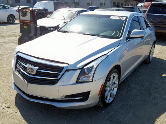 1G6AA5RX6F0115227 - 2015 CADILLAC ATS SILVER photo 2