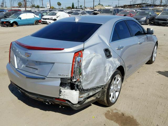 1G6AA5RX6F0115227 - 2015 CADILLAC ATS SILVER photo 4