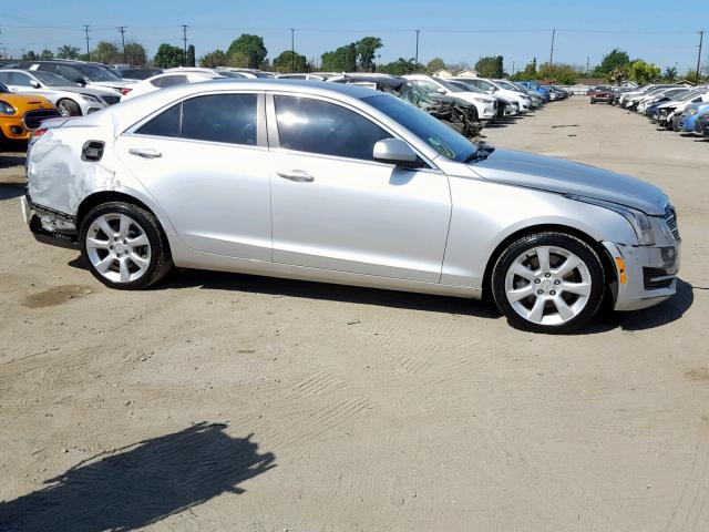 1G6AA5RX6F0115227 - 2015 CADILLAC ATS SILVER photo 9