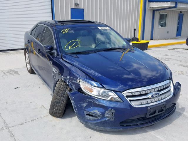 1FAHP2EW3BG103873 - 2011 FORD TAURUS SEL BLUE photo 1