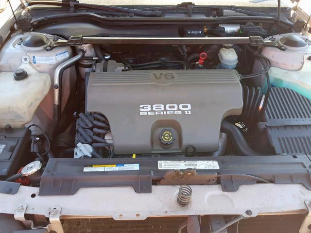 1G4HR52K6VH521913 - 1997 BUICK LESABRE LI TAN photo 7