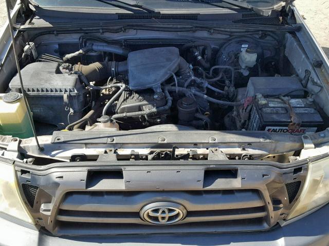 5TETX22N89Z620251 - 2009 TOYOTA TACOMA 4X2 SILVER photo 7