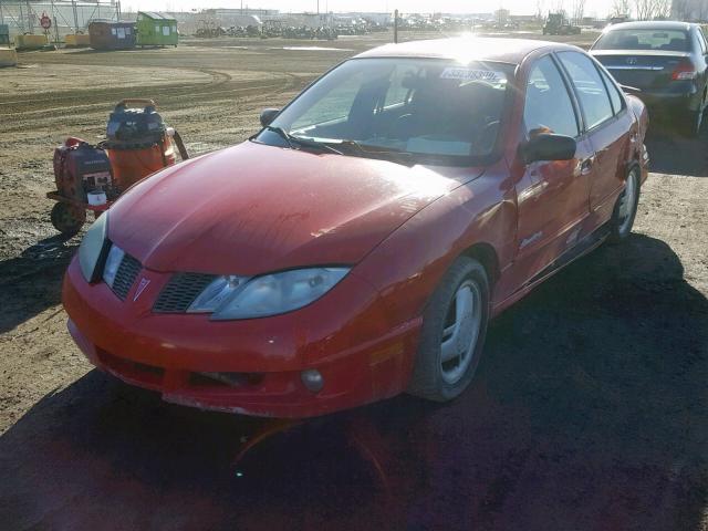 3G2JB52F04S122292 - 2004 PONTIAC SUNFIRE SL RED photo 2