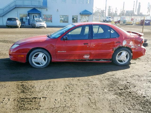 3G2JB52F04S122292 - 2004 PONTIAC SUNFIRE SL RED photo 9