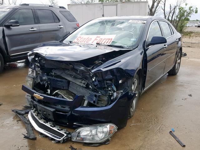 1G1ZC5E01CF358030 - 2012 CHEVROLET MALIBU 1LT 蓝色 照片 2