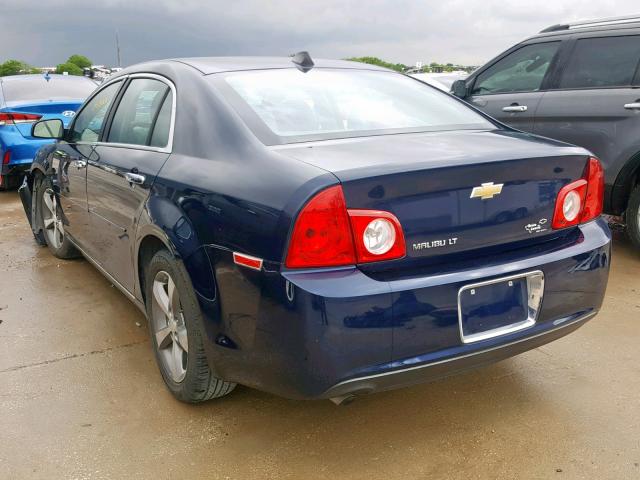 1G1ZC5E01CF358030 - 2012 CHEVROLET MALIBU 1LT 蓝色 照片 3