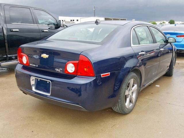 1G1ZC5E01CF358030 - 2012 CHEVROLET MALIBU 1LT 蓝色 照片 4