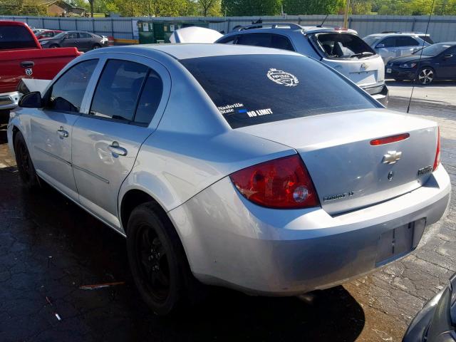 1G1AF5F55A7189149 - 2010 CHEVROLET COBALT 2LT SILVER photo 3