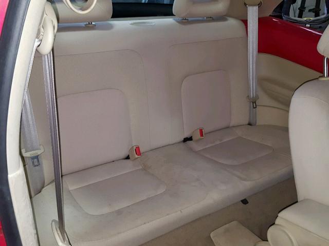 3VWCA21CXYM494601 - 2000 VOLKSWAGEN NEW BEETLE Qırmızı foto 6