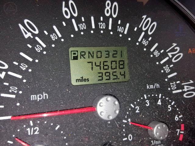 3VWCA21CXYM494601 - 2000 VOLKSWAGEN NEW BEETLE Qırmızı foto 8