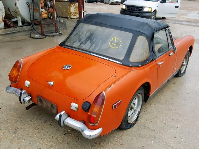 GAN5UD138085G - 1973 MG MIDGET ORANGE photo 4