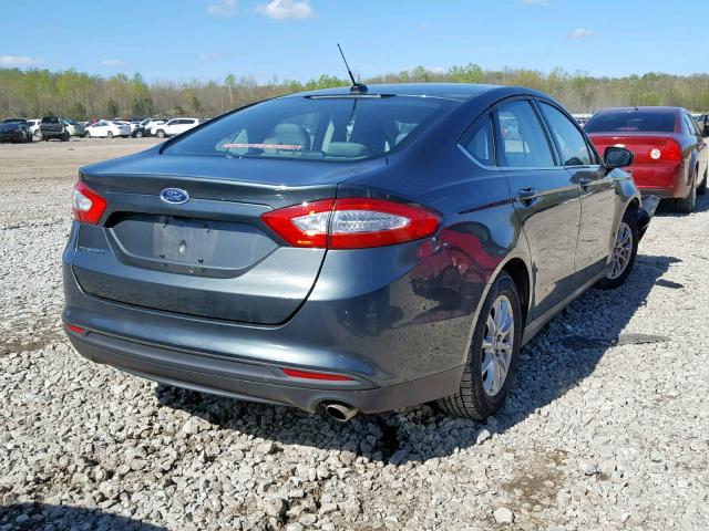 3FA6P0G78GR163603 - 2016 FORD FUSION S CHARCOAL photo 4