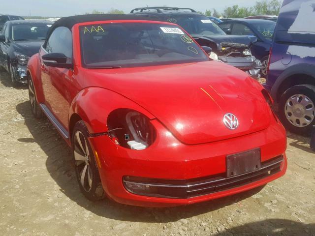 3VW8A7AT3DM803788 - 2013 VOLKSWAGEN BEETLE TUR RED photo 1