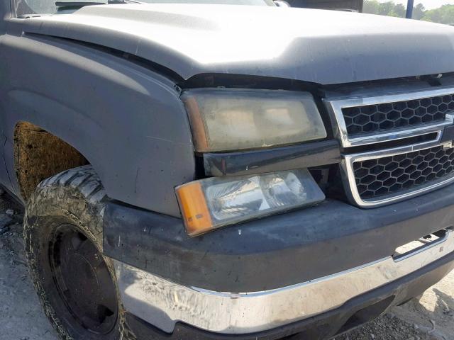 2GCEK19T111143211 - 2001 CHEVROLET SILVERADO GRAY photo 9