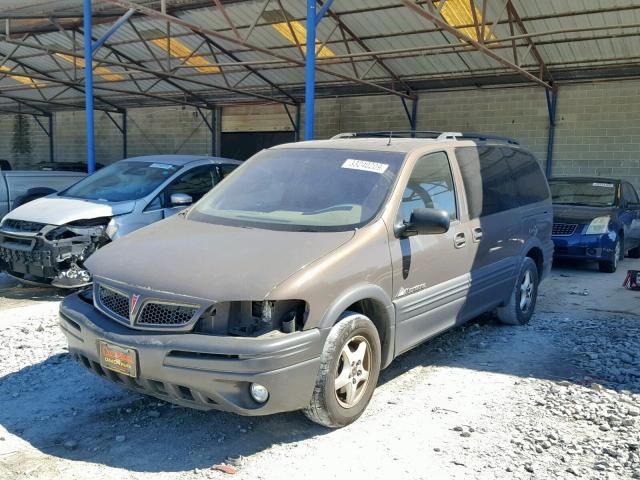 1GMDX03E71D247056 - 2001 PONTIAC MONTANA BROWN photo 2