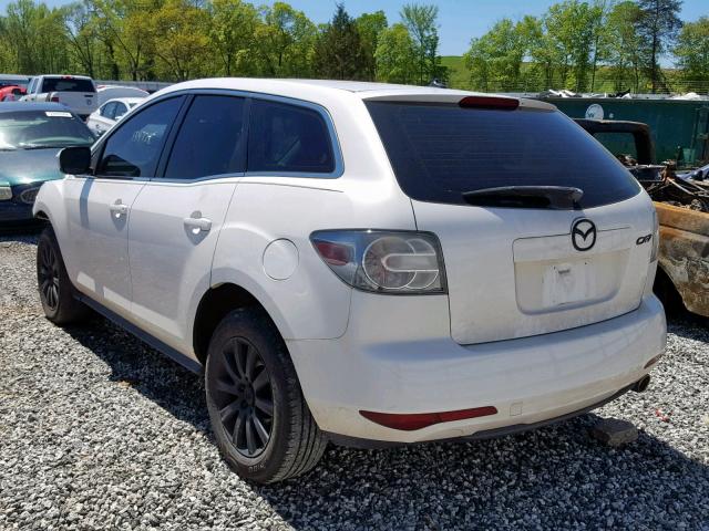 JM3ER2W52A0345209 - 2010 MAZDA CX-7 WHITE photo 3