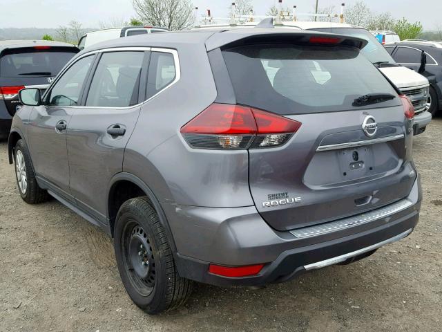 KNMAT2MV8JP523109 - 2018 NISSAN ROGUE S GRAY photo 3