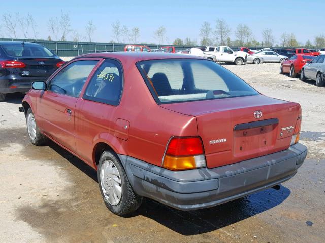 JT2AC52L6V0234336 - 1997 TOYOTA TERCEL CE RED photo 3