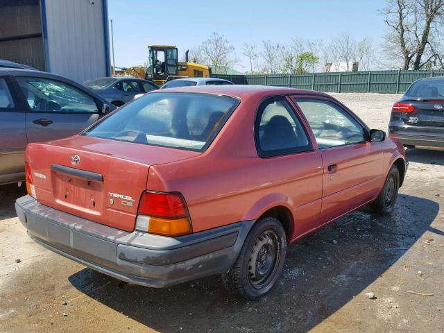 JT2AC52L6V0234336 - 1997 TOYOTA TERCEL CE RED photo 4