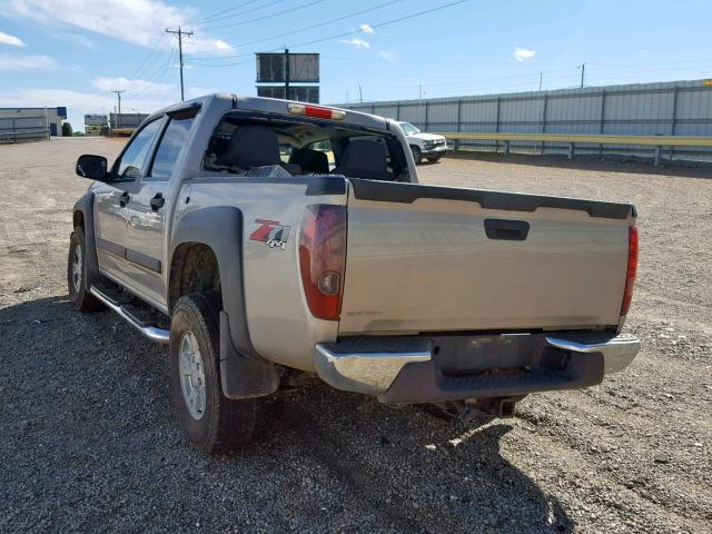 1GCDT136868172012 - 2006 CHEVROLET COLORADO TAN photo 3