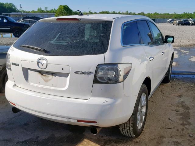 JM3ER293670102280 - 2007 MAZDA CX-7 WHITE photo 4