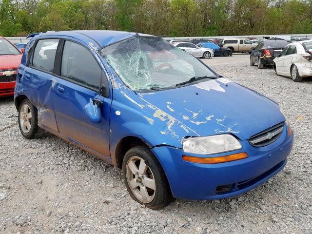 KL1TD666X8B197444 - 2008 CHEVROLET AVEO BASE Көк фото 1