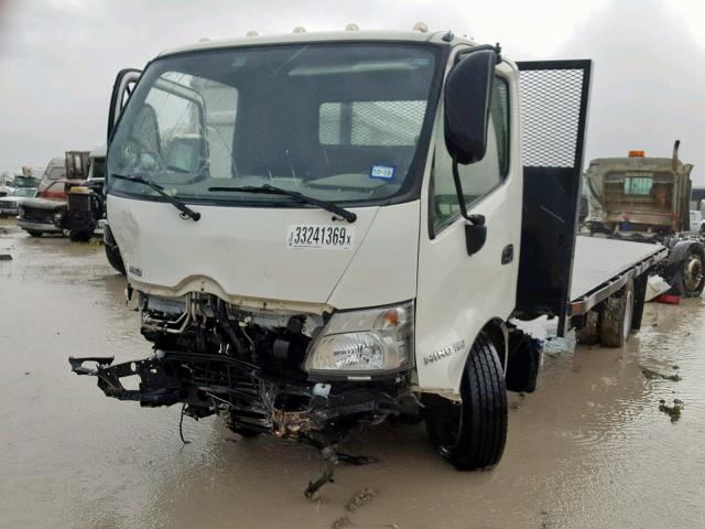 JHHSDM2H1HK004532 - 2017 HINO 195 WHITE photo 2