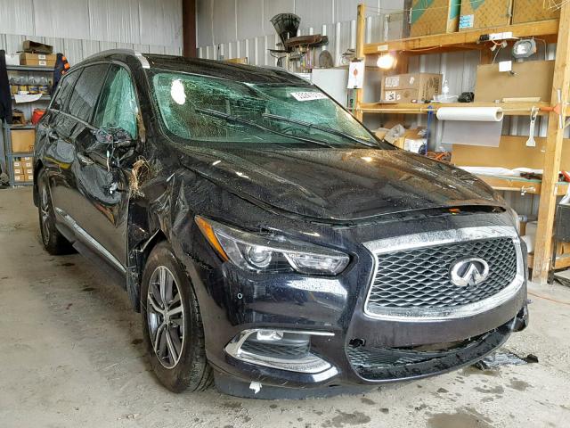 5N1DL0MMXKC504543 - 2019 INFINITI QX60 LUXE BLACK photo 1