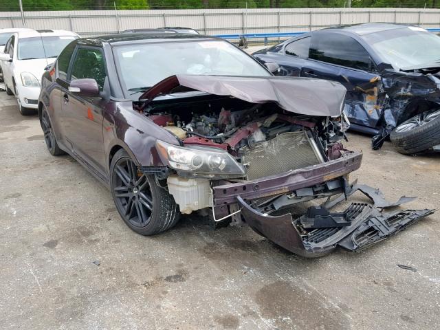 JTKJF5C77B3014349 - 2011 TOYOTA SCION TC MAROON photo 1