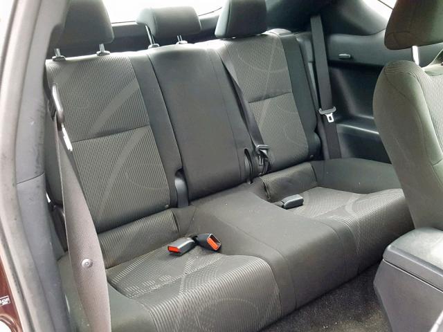 JTKJF5C77B3014349 - 2011 TOYOTA SCION TC MAROON photo 6