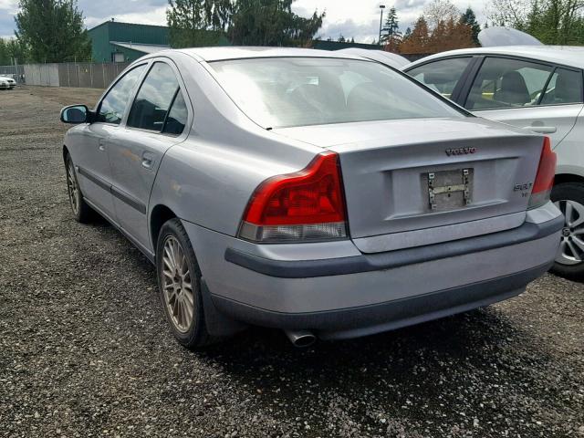 YV1RS53DX12014243 - 2001 VOLVO S60 T5 SILVER photo 3