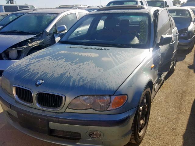 WBAEV53453KM02444 - 2003 BMW 330 I GREEN photo 2