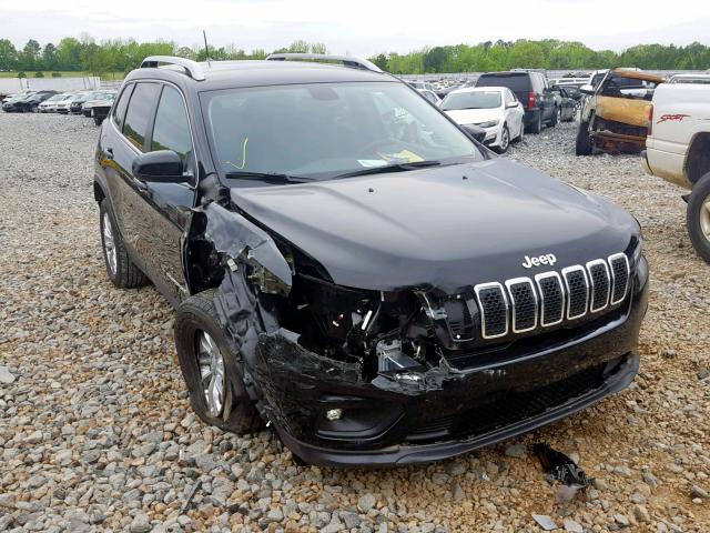 1C4PJLCB0KD340352 - 2019 JEEP CHEROKEE L BLACK photo 1