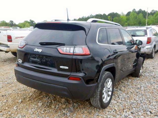 1C4PJLCB0KD340352 - 2019 JEEP CHEROKEE L BLACK photo 4