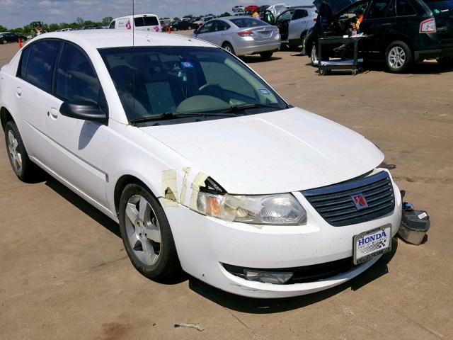 1G8AL55F87Z111966 - 2007 SATURN ION LEVEL WHITE photo 1