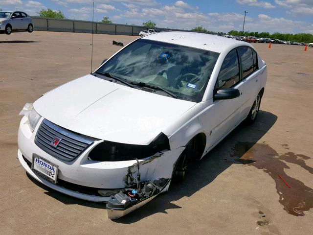 1G8AL55F87Z111966 - 2007 SATURN ION LEVEL WHITE photo 2