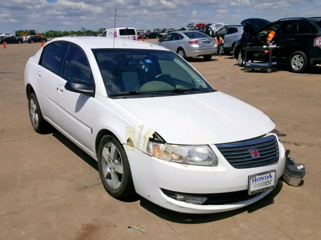 1G8AL55F87Z111966 - 2007 SATURN ION LEVEL WHITE photo 3