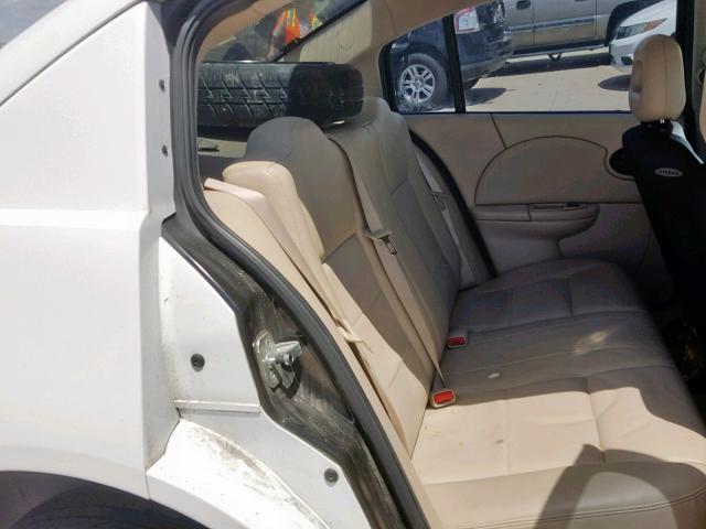 1G8AL55F87Z111966 - 2007 SATURN ION LEVEL WHITE photo 6