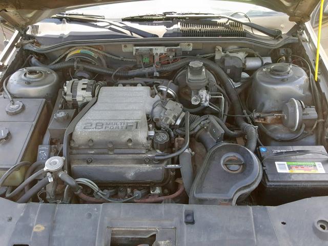 1G1LV11W4JY558811 - 1988 CHEVROLET BERETTA GRAY photo 7