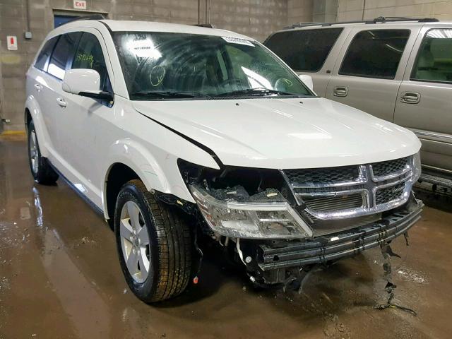 3D4PH1FG6BT562348 - 2011 DODGE JOURNEY MA WHITE photo 1