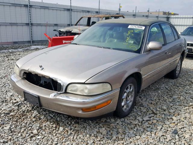 1G4CW54K914298025 - 2001 BUICK PARK AVENU CREAM photo 2