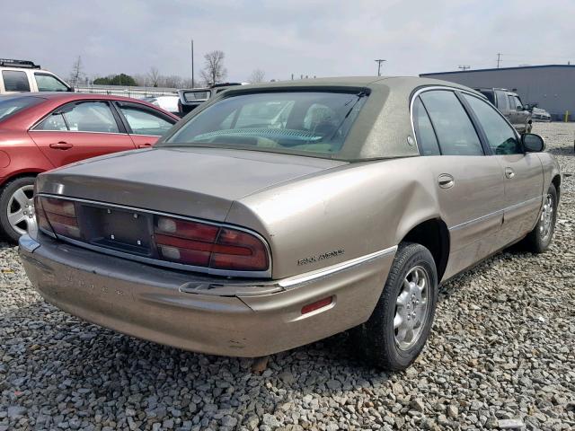 1G4CW54K914298025 - 2001 BUICK PARK AVENU CREAM photo 4